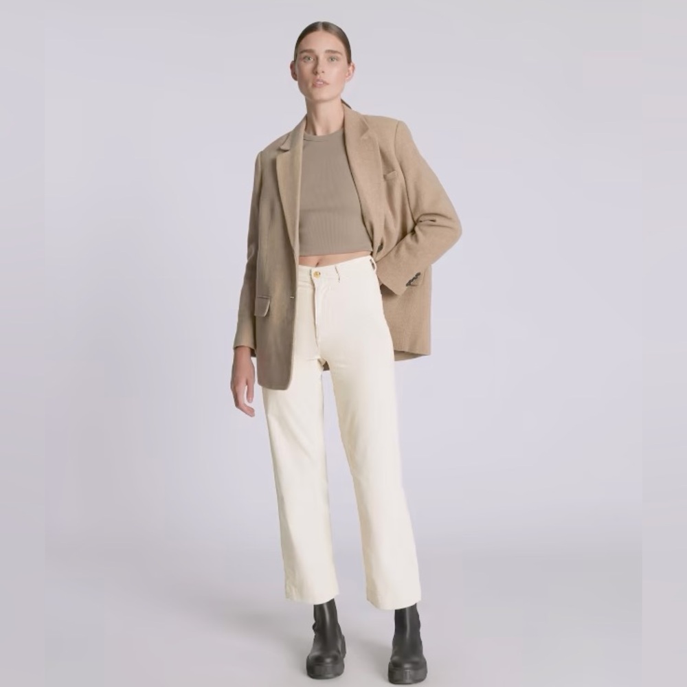 50% off! NWT Everlane Corduroy Wide-Leg Pant - Canvas size 14